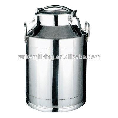 Stainless Steel Transportation Milking Bucket for dairy farm