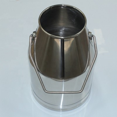 Stainless Steel 201New Milk Bucket With Lid for milking machine